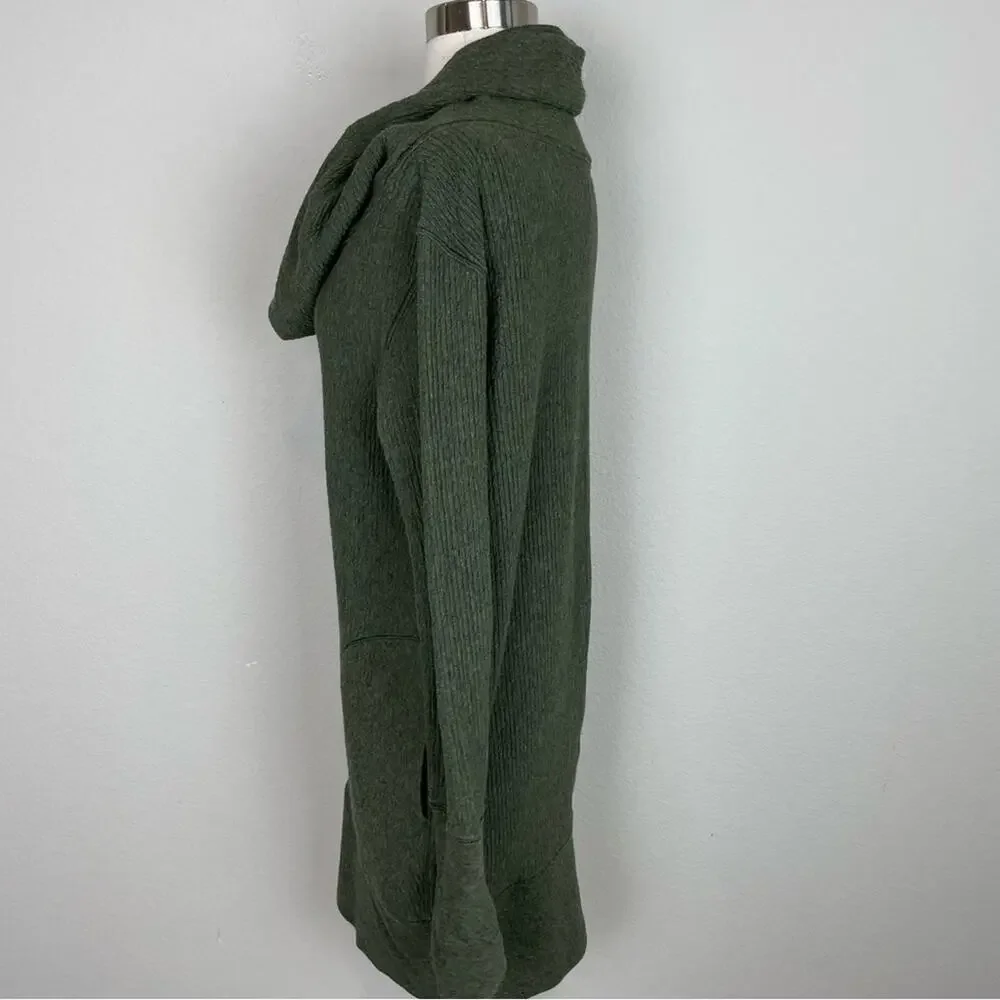 Lululemon Olive Along the Way Cowl neck Dress Small